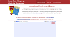Desktop Screenshot of amesaa.org