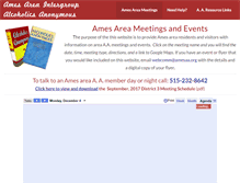 Tablet Screenshot of amesaa.org